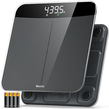 Load image into Gallery viewer, Ovutek Bathroom Scales Digital Weight, Topnotch Quality 450lb Weight Scale, Most Accurate to 0.05lb, Automatic Weighing Scale for Body Weight, Baby, Pet, Larger LED, Sturdy and Durable Base Machine
