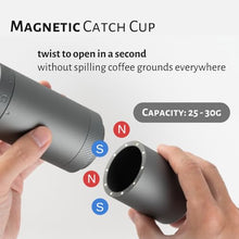 Load image into Gallery viewer, 1Zpresso X-Ultra Manual Coffee Grinder-Midnight Black, Well-built Sturdy Metal Body, Assembly Stainless Steel Burr, Numerical External Setting, Magnet Catch Cup, Faster Grind Efficiency Portable Mil
