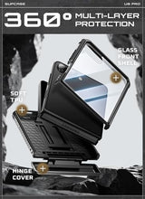 Load image into Gallery viewer, SUPCASE for Samsung Galaxy Z Flip 7 Case with Built-in Stand &amp; Belt-Clip (Unicorn Beetle Pro), [Hinge Protection] [Front Tempered Glass Screen Protector] Full Body Military-Grade Phone Cover, Black
