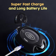 Load image into Gallery viewer, Wigfar Open Ear Headphones True Wireless Bluetooth Headphones, Ear Clip Earbuds, Sweat Resistant, Fast Charging, 24HRS Playtime, Open Ear Earbuds for Workout, Driving, Meeting, (E-88)
