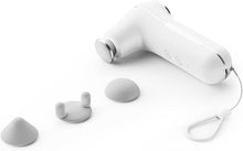 Load image into Gallery viewer, Nobol MyoLite Percussion Massage Gun - Deep Tissue Muscle Relief, Quiet &amp; Portable, Cordless with 4 Attachments and Travel Case (White)
