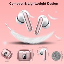 Load image into Gallery viewer, Csasan Wireless Earbuds, 2024 Bluetooth Headphones 5.3 HiFi Stereo Earphones, 40H Playtime in-Ear Earbud, Bluetooth Earbud with Dual Mic Call, IP7 Waterproof Earphones Sport Headset for iOS
