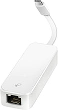 Load image into Gallery viewer, TP-Link USB C To Ethernet Adapter(UE300C), RJ45 To USB C [Thunderbolt 3/4 Compatible] Type-C Gigabit Ethernet LAN Network Adapter, Compatible With Apple MacBook Pro 2017-2023, MacBook Air, And More

