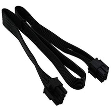 Load image into Gallery viewer, COMeap CPU Cable for EVGA PSUs, CPU 8 Pin Male to CPU 8 Pin (4+4 Detachable) Male EPS-12V Motherboard Power Adapter 25-inch(63cm)
