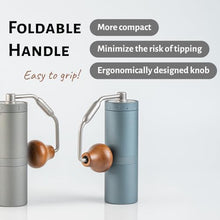 Load image into Gallery viewer, 1Zpresso X-Ultra Manual Coffee Grinder-Pacific Blue, Well-built Sturdy Metal Body, Assembly Stainless Steel Burr, Numerical External Setting, Magnet Catch Cup, Faster Grind Efficiency Portable Mill…
