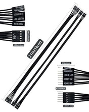 Load image into Gallery viewer, COMeap Front Panel Connector for Motherboard Am4 Am5 AMD X670e Z790, Motherboard Extension Cable with Front Panel Plug POWE LED+/-, HDD LED, Power SW, Reset SW,HD Audio, Front USB Extension (21in)
