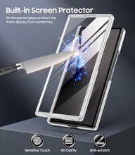 Load image into Gallery viewer, MAKAVO Slim Thin for Samsung Galaxy Z Fold 7 Case, Built-in Outer Screen Protector, Hinge Protection, Fold7 Full Body Hard Shockproof Phone Cover, Silver
