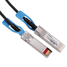 Load image into Gallery viewer, 25GbE SFP28 DAC Twinax Cable 1.5M, 25GBASE-CR SFP28 Direct Attach Copper Cable, Compatible for Cisco SFP-H25G-CU1.5M, Ubiquiti, Mikrotik, Netgear, Supermicro, and More
