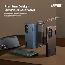 Load image into Gallery viewer, VRS DESIGN Terra Guard Modern for Galaxy Z Fold 7 (2025) – Magnetic Phone Case with Built-in Screen Protector, Rugged Dual Layer Protection &amp; Spring-Loaded Hinge Cover (Matte Black)
