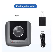 Load image into Gallery viewer, Chtoocy Solar Driveway Alarm Wireless Outside 1/2 Mile Long Range, 3 Sensitivity &amp; Weatherproof for Outdoor / Indoor Property Security Alarm, Rechargeable Battery Expandable System (Only Receiver)
