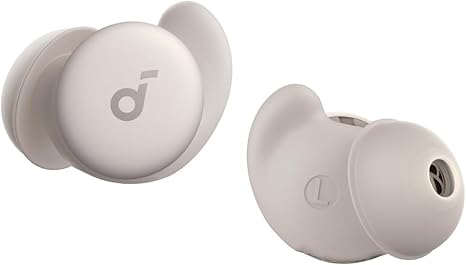 Soundcore Sleep A20 by Anker Sleep Earbuds, Noise Blocking Sleep Headphones, Small Earplugs for Side Sleepers, 80H Playtime, Stream Content via Bluetooth 5.3, Sleep Monitor, Personal Alarm (Renewed)