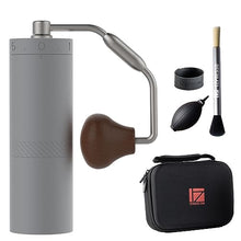 Load image into Gallery viewer, 1Zpresso X-Ultra Manual Coffee Grinder-Space Gray, Well-built Sturdy Metal Body, Assembly Stainless Steel Burr, Numerical External Setting, Magnet Catch Cup, Faster Grind Efficiency Portable Mill
