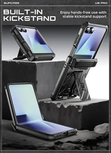 Load image into Gallery viewer, SUPCASE for Samsung Galaxy Z Flip 7 Case with Built-in Stand &amp; Belt-Clip (Unicorn Beetle Pro), [Hinge Protection] [Front Tempered Glass Screen Protector] Full Body Military-Grade Phone Cover, Black

