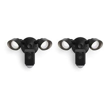 Load image into Gallery viewer, Ring Floodlight Cam Wired Plus with motion-activated 1080p HD video (2021 release) | 2-pack, Black
