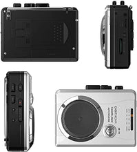 Load image into Gallery viewer, Compact Cassette Recorder Portable Audio Tape Player AM FM Radio 3 in 1 with Detachable Belt Clip | Auto Reverse | 3.5MM External Jack
