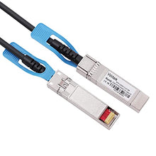 Load image into Gallery viewer, 25GbE SFP28 DAC Twinax Cable 0.5M, 25GBASE-CR SFP28 Direct Attach Copper Cable, Compatible for Cisco SFP-H25G-CU0.5M, Ubiquiti, Mikrotik, Netgear, Supermicro, Open Source Switches

