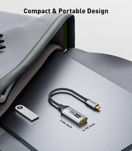 Load image into Gallery viewer, SWITCHFLUX USB-C to HDMI 2.1 Adapter | 8K@60Hz,4K@144Hz,2K@165Hz High-Speed USB Type C 3.1 to HDMI 8K Converter [Thunderbolt 3/4 Compatible] for MacBook Pro/Air,iPad, Other USBC Laptops
