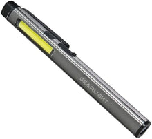 Load image into Gallery viewer, GearLight Rechargeable 3-1 LED COB Work Light with Magnetic Back - This Handheld Flashlight has 3 Modes a Pen Light, Flood Light, and 365nm UV Light - Compact Birthday Gift for Men
