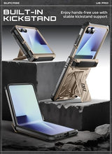 Load image into Gallery viewer, SUPCASE for Samsung Galaxy Z Flip 7 Case with Built-in Stand &amp; Belt-Clip (Unicorn Beetle Pro), [Hinge Protection] [Front Tempered Glass Screen Protector] Full Body Military-Grade Phone Cover, Desert
