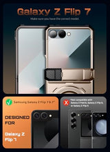 Load image into Gallery viewer, SUPCASE for Samsung Galaxy Z Flip 7 Case with Stand &amp; Front Screen Protector (Unicorn Beetle Grip), [Support MagSafe] [Hinge Protection] Full Body Military-Grade Rugged Back Phone Cover, Desert
