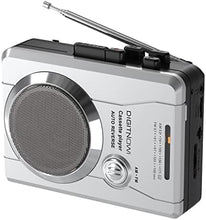 Load image into Gallery viewer, Compact Cassette Recorder Portable Audio Tape Player AM FM Radio 3 in 1 with Detachable Belt Clip | Auto Reverse | 3.5MM External Jack
