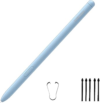 Galaxy Tab S6 Lite Pen Replacement for Samsung Galaxy Tab S6 Lite S Pen Stylus Pen Replacement +Free 5 Tips Light Blue