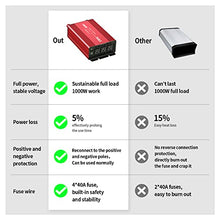 Load image into Gallery viewer, YSOLX 1000W Power Inverter 12v to 110v, DC to AC Converter with 3 AC Outlet, 1000 Watt Inverter for 12v Truck/Rv/Camping/Home/Emergency Power
