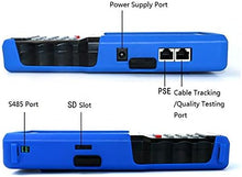 Load image into Gallery viewer, 4 Inch Portable CCTV Tester Up to 4K 8MP H265 Camera-Support IP,CVBS Analog Camera,AHD,TVI,CVI-Built in WiFi, PoE Power Output,PTZ Control
