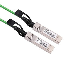 Load image into Gallery viewer, [Green Colored] 1m 10G SFP+ DAC Twinax Cable, 10Gbase-CU SFP+ Copper Cable, Compatible for Cisco SFP-H10GB-CU1M, Ubiquiti, Juniper, Mellanox, Mikrotik, Netgear, Supermicro, Open Source Switches
