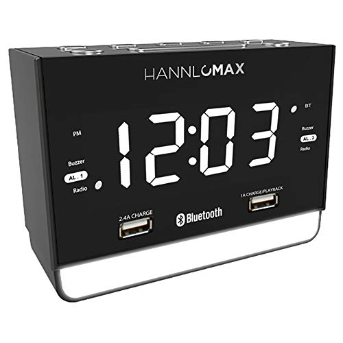 HANNLOMAX HX-131CR Alarm Clock Radio. PLL FM Radio, 1.2