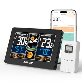 Raddy N75 Wi-Fi Weather Station, 7.5