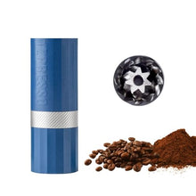 Load image into Gallery viewer, 1Zpresso Q Air Manual Coffee Grinder-Blue, Mini Slim Travel Sized Fits in the plunger, Stainless Steel Conical Burr, Numerical Adjustable Setting for Pour Over French Press Cold Brew
