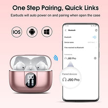 Load image into Gallery viewer, Csasan Wireless Earbuds, 2024 Bluetooth Headphones 5.3 HiFi Stereo Earphones, 40H Playtime in-Ear Earbud, Bluetooth Earbud with Dual Mic Call, IP7 Waterproof Earphones Sport Headset for iOS
