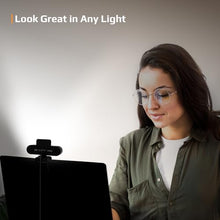 Load image into Gallery viewer, RayBit 5-in-1 Design 4K Webcam with Speaker and Microphone, Built-in Light, Privacy Cover, AI Auto-Framing Cam, Computer USB C Web Camera for PC, Desktop, Laptop, Mac, Streaming, Video Conference
