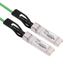 Load image into Gallery viewer, [Green Colored] 2m 10G SFP+ DAC Twinax Cable, 10Gbase-CU SFP+ Copper Cable, Compatible for Cisco SFP-H10GB-CU2M, Ubiquiti, Juniper, Mellanox, Mikrotik, Netgear, Supermicro, Open Source Switches
