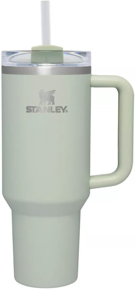 STANLEY x Magnolia 40oz Stainless Steel H2.0 Flowstate Quencher Tumbler - Serene Green