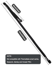 Load image into Gallery viewer, COMeap PCIE Cable for EVGA, PCIe 8 Pin Male to Dual PCIe 8 Pin (6+2) Male GPU Power Cable for EVGA Power Supply 25-inch(63cm) Black
