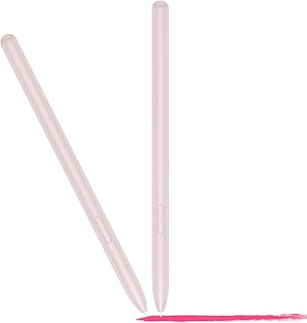 2 Pack Galaxy S7 FE S Pen Replacement Pen for Samsung Galaxy Tab S7/Tab S7 FE S Pen,EJ-PT730, 4096 Pressure Sensor,NoBluetooth(Pink)