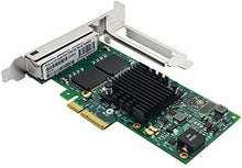 Load image into Gallery viewer, with Intel I350AM2 Chipset I350-T4 PCI-E X4 Quad RJ-45 Ethernet Network Card Adapter Controller NIC 10/100/1000Mbps
