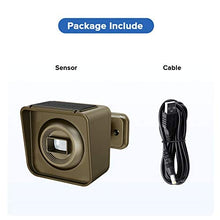 Load image into Gallery viewer, Chtoocy Solar Driveway Alarm Wireless Outside 1/2 Mile Long Range, 3 Sensitivity &amp; Weatherproof for Outdoor/Indoor Property Security Alarm, Rechargeable Battery Expandable System (Only Sensor)

