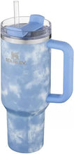 Load image into Gallery viewer, STANLEY Adventure Quencher Travel Tumbler 40 oz - Ocean Blue Tie Dye
