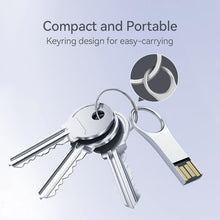 Load image into Gallery viewer, RAOYI 3 Pack 32GB Metal Key Shape USB Flash Drive, USB 2.0 Memory Stick Thumb Drives Jump Drive (Black/Silver/Gold, 3 Mixed Colors)
