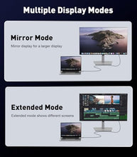 Load image into Gallery viewer, HDMI to VGA Adapter Cable 3FT [Metal Case, Nylon Cable] 1080P@60Hz HDMI Male to VGA Male Uni-Directional Braided Cord for Computer, Laptop, Monitor, Roku, Xbox, Graphics Card More
