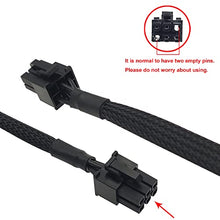 Load image into Gallery viewer, COMeap Molex Power Cable for EVGA PSUs, 6 Pin to 3X 4 Pin Molex Hard Drive Adapter Sleeved Splitter for Some Specific Types of EVGA Power Supply 20-in(50cm)
