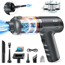 Load image into Gallery viewer, AX2V Handheld Vacuum Cordless Rechargeable - 2 in 1 Portable High Power Vacuum 16000PA Suction for Car with Cleaning Gel for Home, Pet, Car, Office
