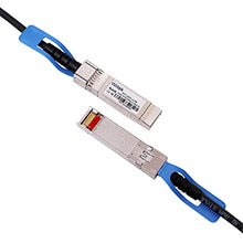 Load image into Gallery viewer, 25GbE SFP28 DAC Twinax Cable 1.5M, 25GBASE-CR SFP28 Direct Attach Copper Cable, Compatible for Cisco SFP-H25G-CU1.5M, Ubiquiti, Mikrotik, Netgear, Supermicro, and More
