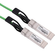 Load image into Gallery viewer, [Green Colored] 1.5m 10G SFP+ DAC Twinax Cable, 10Gbase-CU SFP+ Copper Cable, Compatible for Cisco SFP-H10GB-CU1.5M, Ubiquiti, Juniper, Mellanox, Mikrotik, Netgear, Supermicro, Open Source Switches

