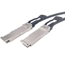 Load image into Gallery viewer, Wiitek 2M QSFP+ DAC Twinax Cable, 40GbE QSFP+ Direct Attach Copper Cable,30AWG Black, for Cisco QSFP-H40G-CU2M, Dell, Ubiquiti, D-Link, Juniper, Huawei, Mellanox, Mikrotik, SuperMicro
