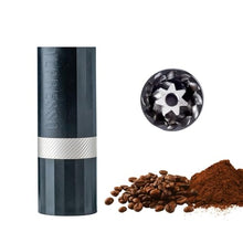 Load image into Gallery viewer, 1Zpresso Q Air Manual Coffee Grinder-Black, Mini Slim Travel Sized Fits in the plunger, Stainless Steel Conical Burr, Numerical Adjustable Setting for Pour Over French Press Cold Brew.
