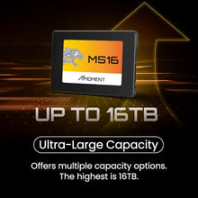 Load image into Gallery viewer, MMOMENT MS16 512GB 2.5 Inch SATA III 6 GB/s Internal Solid State Drive SSD (Read up to 550MB/s) Compatible with PC Desktop
